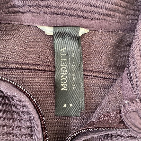 MONDETTA Long length zip up ladies sweater/light jacket size S - Picture 5 of 6